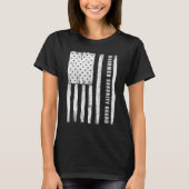Fourth of July for Men unarmed security guard T-shirt (Voorkant)