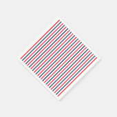 Fourth of July red white blue stripes patriotic Servet (Hoek)