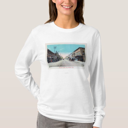 Fourth Street ViewSan Rafael, CA T-shirt (Voorkant)
