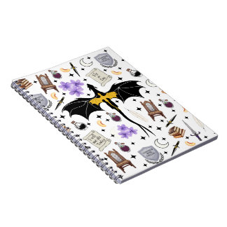 Fourth Wing Romantasy Book Lover Notepad Notitieboek
