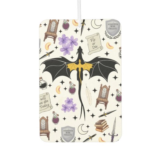 Fourth Wing Romantasy Book Reader Air Freshner Luchtverfrisser (Voorkant)