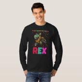 Fourthagradesaurus Rex Rex Vierde graad T-shirt (Voorkant volledig)
