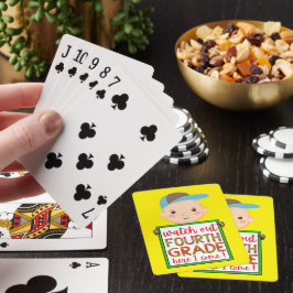 FOURTHGRADE HIER KAN IK grappig schattig MAKEN Pokerkaarten