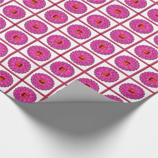Fourway Valentijnse  cadeaupapier (Hoek)