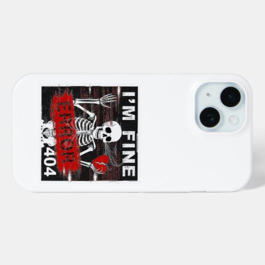 Fout 404 Case-Mate iPhone case (Achterkant (horizontaal))