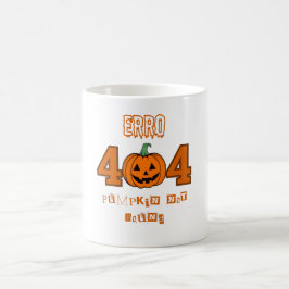 Fout 404 Costume niet gevonden Funny Halloween Koffiemok