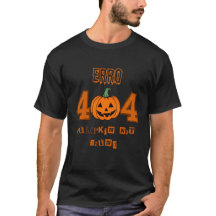 Fout 404 Costume niet gevonden Funny Halloween