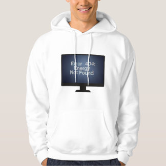 Fout 404: Energie niet gevonden Hoodie