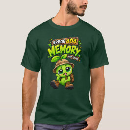Fout 404 Geheugen Niet Gevonden Grappige PodPea T- T-shirt