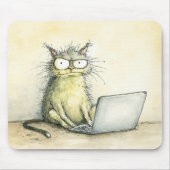 Fout 404: Gezond verstand niet gevonden Muismat (Voorkant)