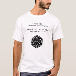 Fout 404: Grappig citaat T-shirt