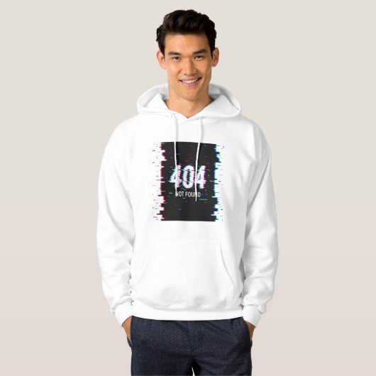 fout 404 hoodie (Voorkant volledig)