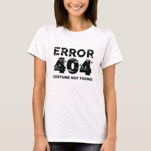 Fout 404 Kostuum Niet Gevonden T-shirt