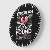 Fout 404 Liefde niet gevonden, grappige anti-Valen Grote Klok (Hoek)