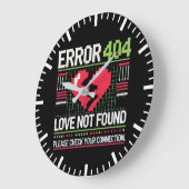 Fout 404 Liefde niet gevonden, grappige anti-Valen Grote Klok (Hoek)