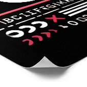 Fout 404 Liefde niet gevonden, grappige anti-Valen Poster (Hoek)