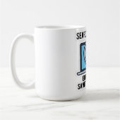 Fout 404 mok - Grappige IT koffiekop (Links)