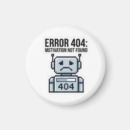 Fout 404 Motivatie Niet Gevonden Magneet