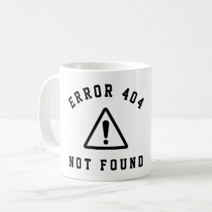 FOUT 404 - NIET GEVONDEN - FUNNY WEB DEVELOPER KOFFIEMOK