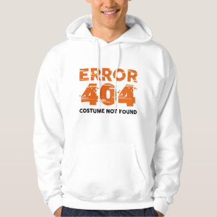 Fout 404 Niet gevonden kostuum Hoodie