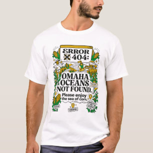 Fout 404 Omaha Oceans Niet Gevonden T-shirt
