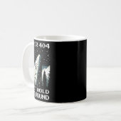 Fout 404 – Ontbrekend Klim Pixel Ontwerp Koffiemok (Voorkant links)