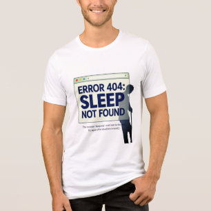 Fout 404 Slaap niet gevonden Ontwerp van programme Tri-Blend Shirt