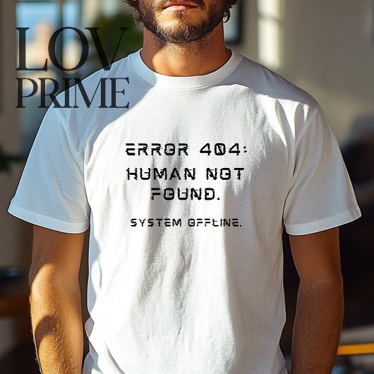Fout 404 Trend Quote T-shirt
