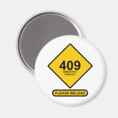 Fout 409: Democratieconflict Magneet (Voorkant / Achterkant)