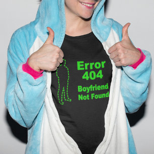 Fout 440 - T-shirt Boyfriend Niet Gevonden