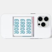 fout Case-Mate iPhone case (Achterkant (horizontaal))