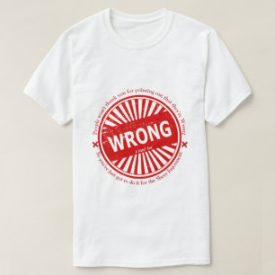 FOUT - Een MisterP-Shirt T-shirt
