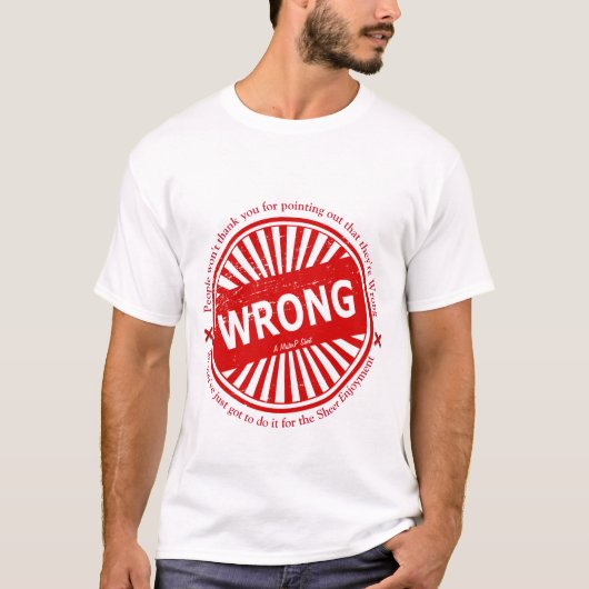 FOUT - Een MisterP-Shirt T-shirt (Voorkant)