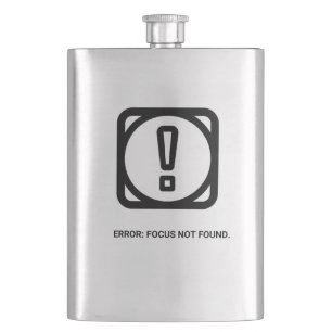 FOUT: FOCUS NIET GEVONDEN Flask Grappig Werk van Flacon