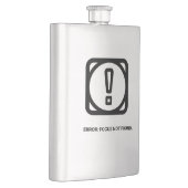 FOUT: FOCUS NIET GEVONDEN Flask | Grappig Werk van Flacon (Rechts)