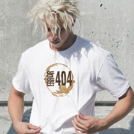 Fout: Geen Koffie 404 - Grappig Kado voor Koffieli T-shirt