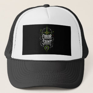 Fout Heilige Gotische Cyberpunk Voor- en Achterkan Trucker Pet