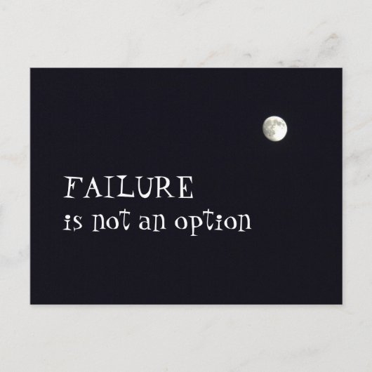 Fout in geen optie briefkaart (Voorkant)