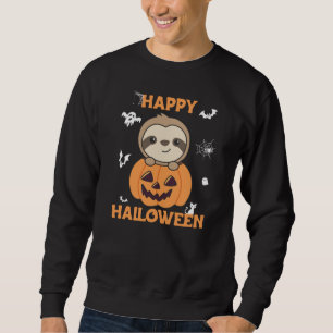 Fout in pompoen met snotjes naar Halloween Trui