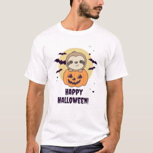 Fout in pompoen, snoet, Happy Halloween T-shirt