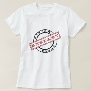 Fout in T-Shirt Stamp System opnieuw starten