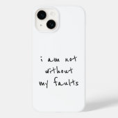 Fout iPhone Case (Achterkant)