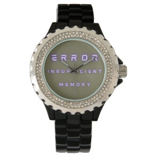 Fout onvoldoende geheugen horloge