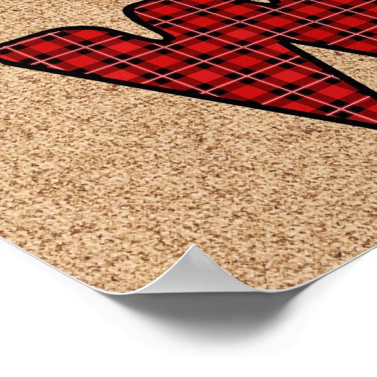 Fout op alle juiste manieren afdrukken poster (Hoek)