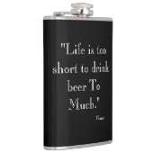 Foute Quote Bier & Wijn Fles Heupfles (Rechts)