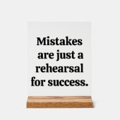 Fouten Acryl Teken Acryl Bord (Voorkant)