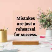 Fouten Acryl Teken Bord (Huwelijk)