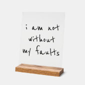 Fouten Acrylteken Acryl Bord (Hoek)