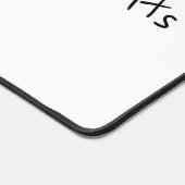 Fouten Desk Mat (Hoek)