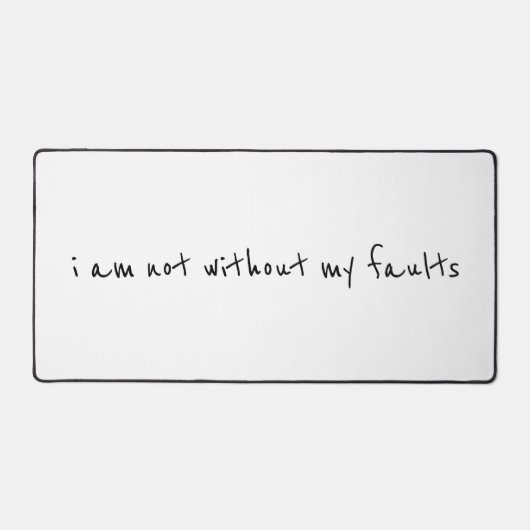 Fouten Desk Mat (Voorkant)